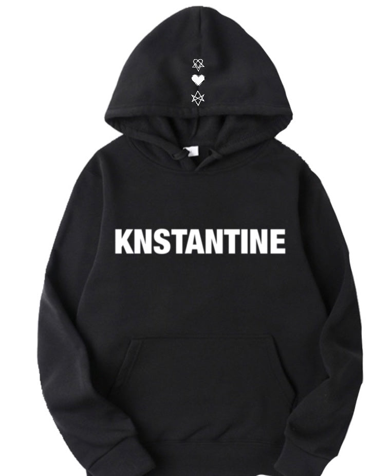 KNSTANTINE BASIC STAR HOODIE